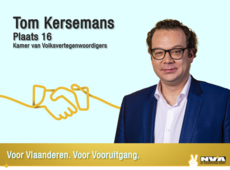 Tom Kersemans, plaats 19 Kamer van Volksvertegenwoordigers