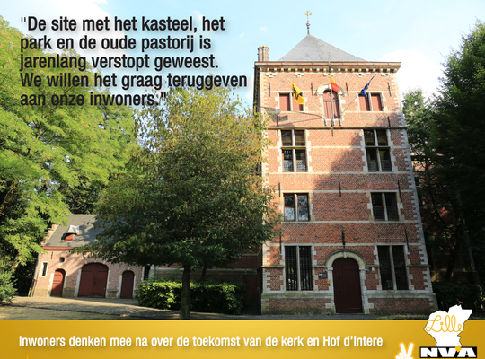 Hof D'Intere, een kasteel in het hart van Wechelderzande